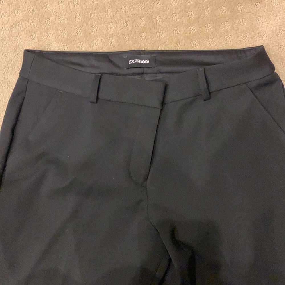 Express Columnist Barely Boot Mid Rise Stretch Tr… - image 3